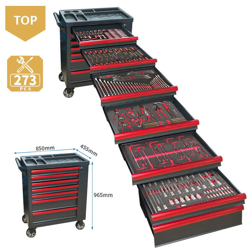 Tools Set Workshop - Chariot à outils à 7 tiroirs