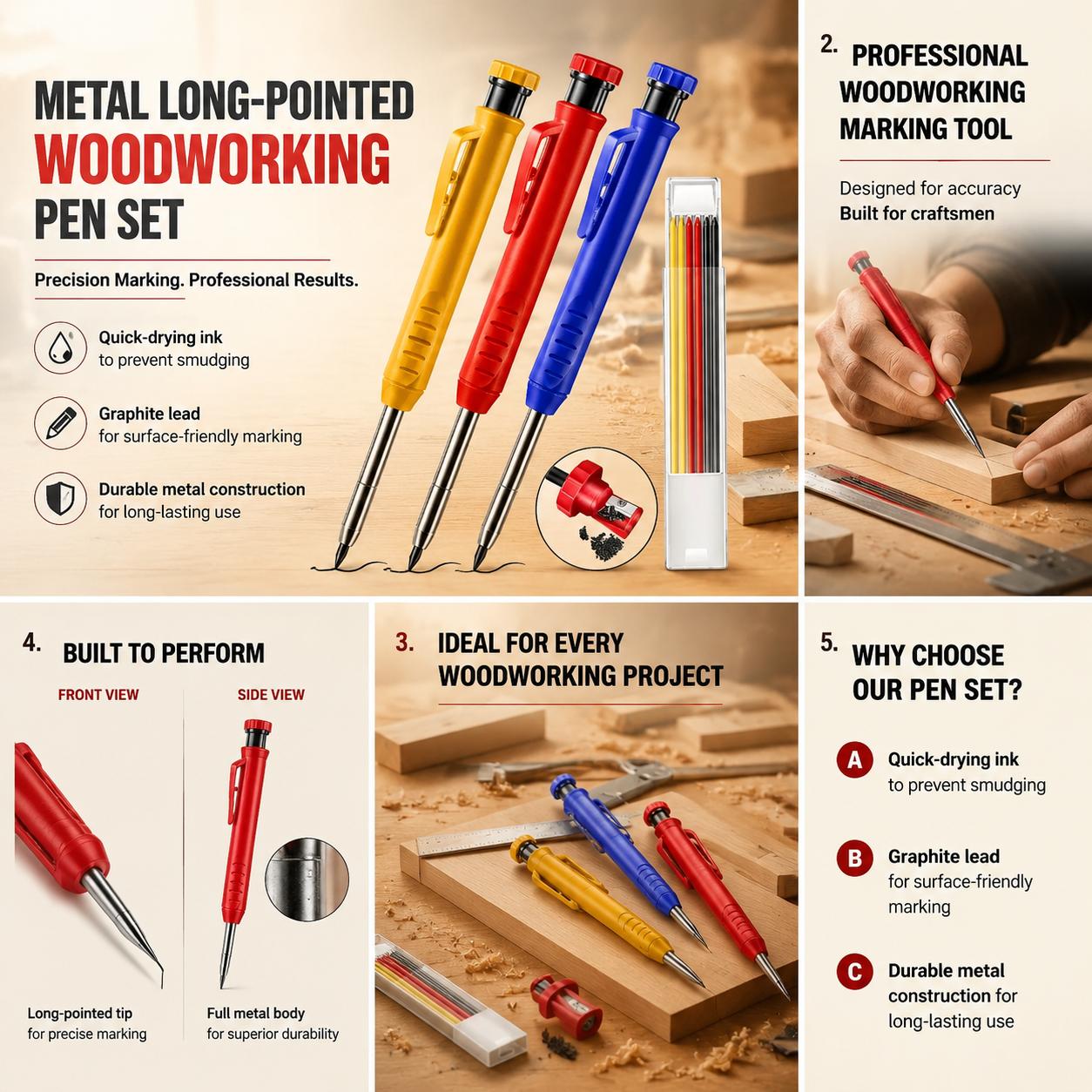Workshop Tools In Engineering - Crayon professionnel en métal à pointe