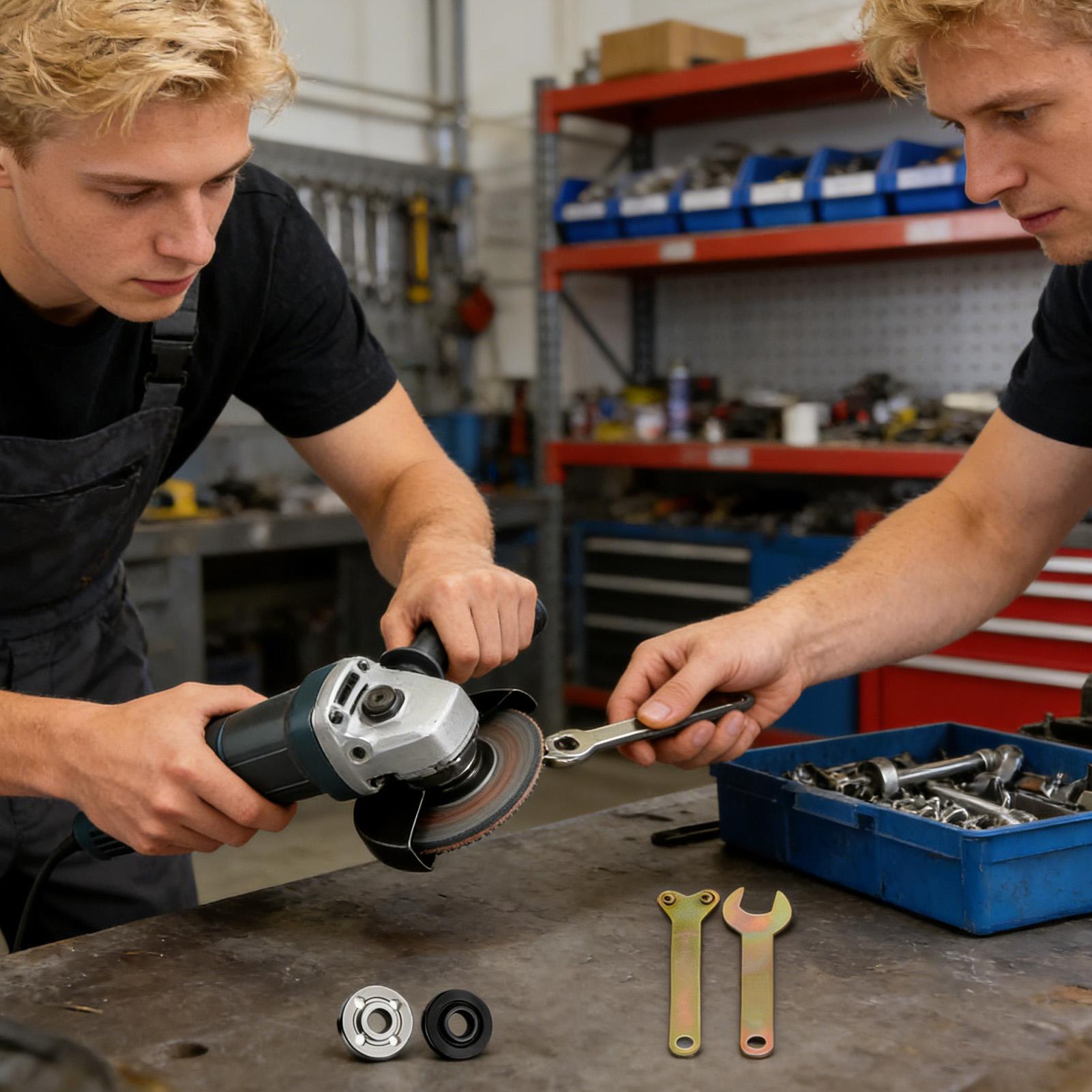 Tools Set Workshop - Kit d'outils électriques pour meuleuse d'angle,