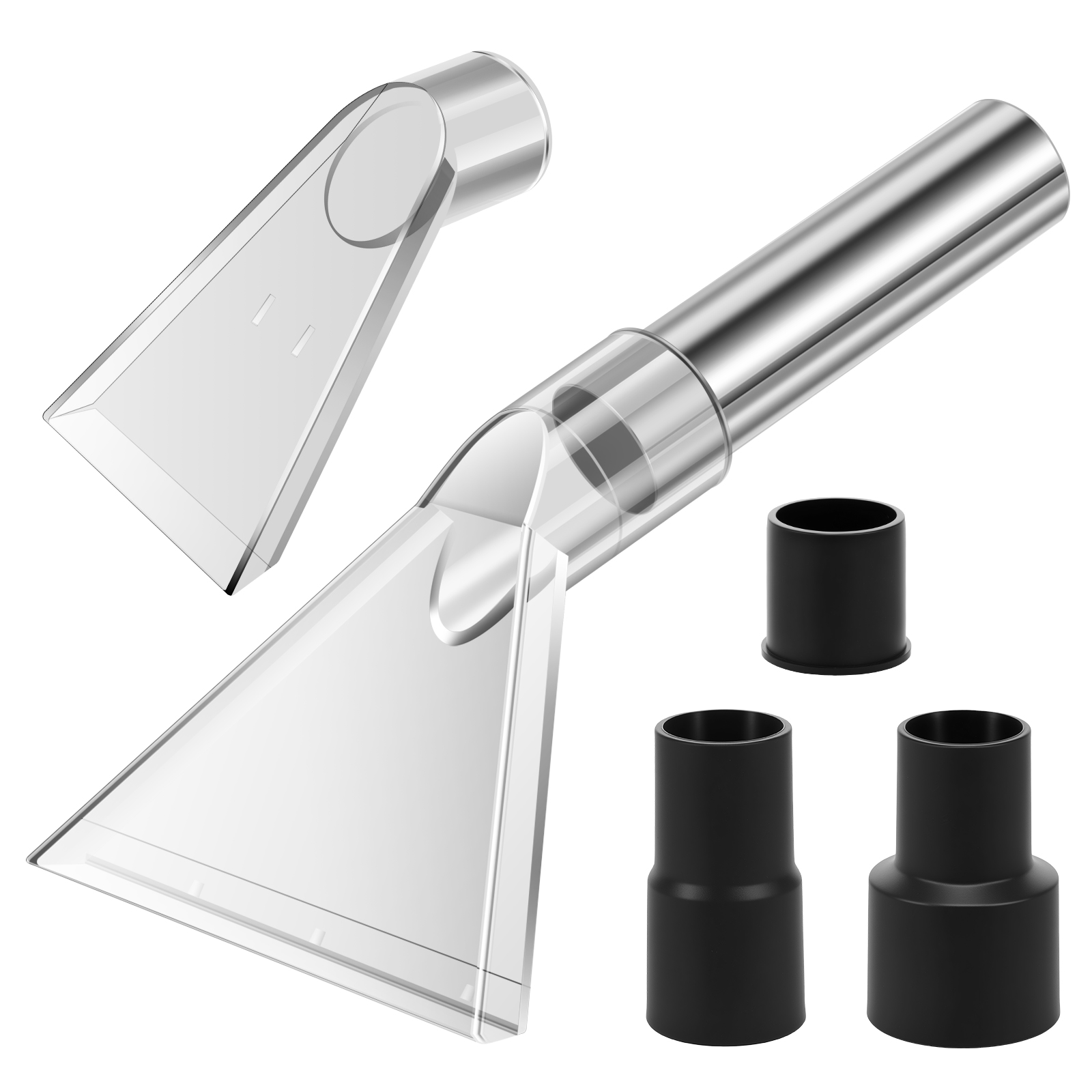 Workshop Tools Youtube - Kit d'embouts d'aspiration transparents pour nettoyage