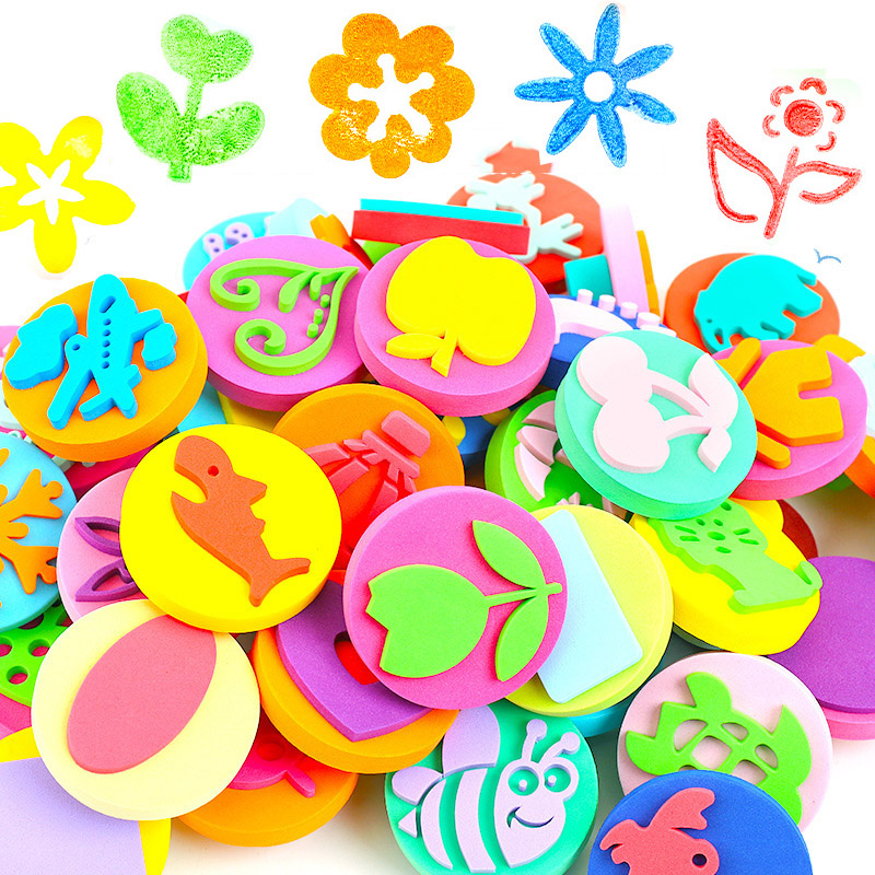 Tools Workshop Kids - Timbres en mousse pour peinture, animaux