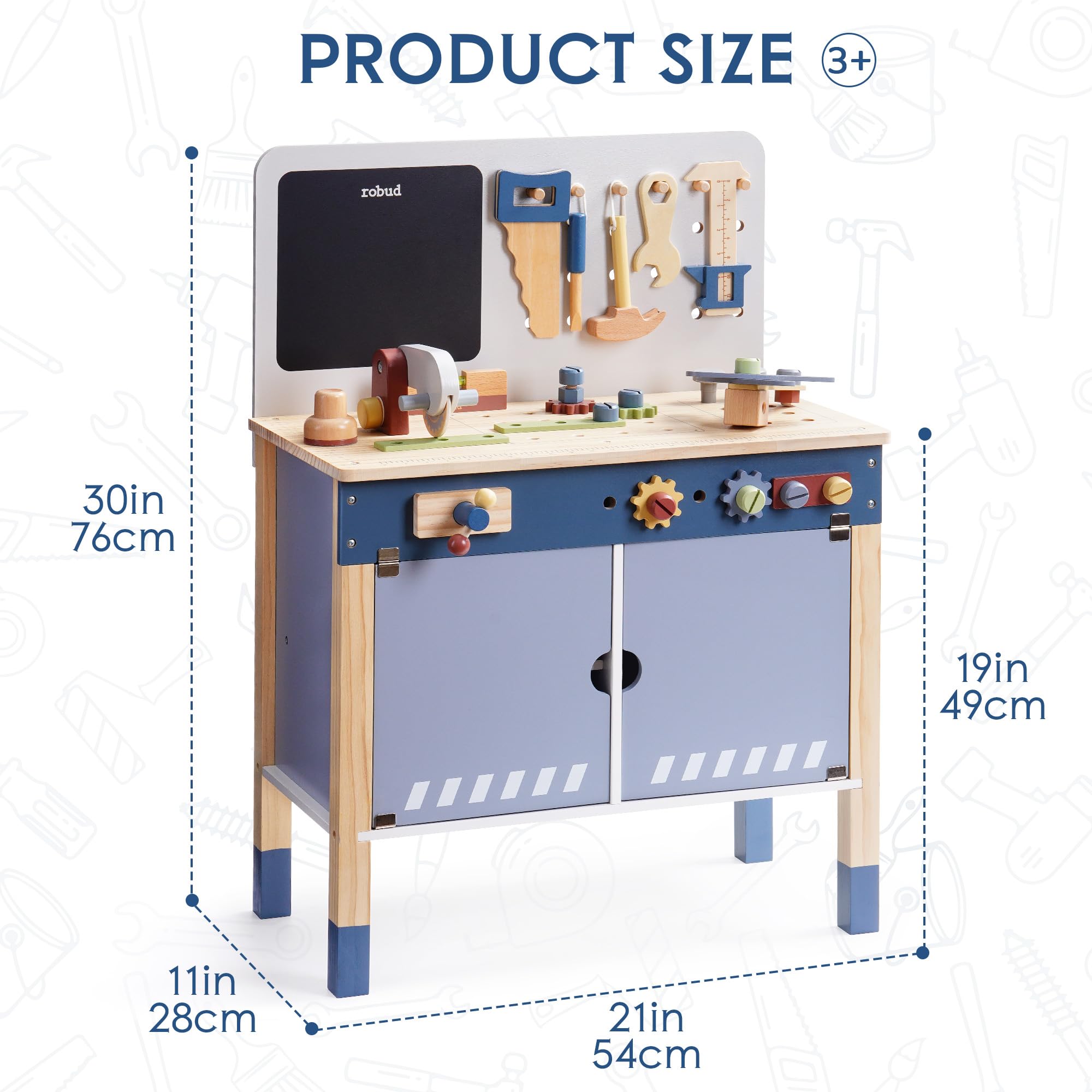 ROBUD Atelier de Bricolage en  - Tools Workshop Kids avis et prix