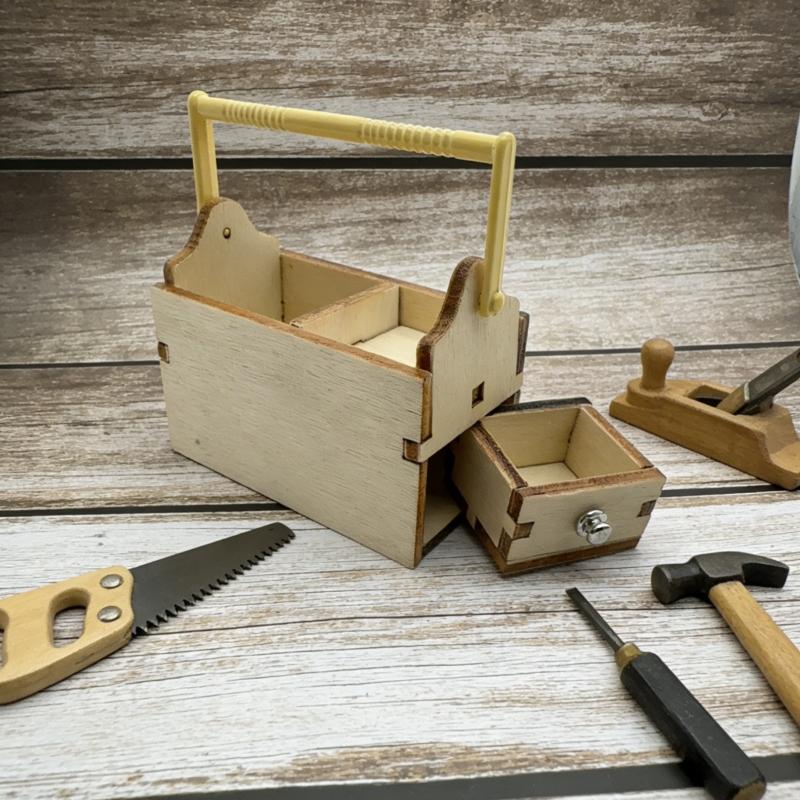Mini boîte à outils en bois 1/ - Workshop Tools Toy avis et prix