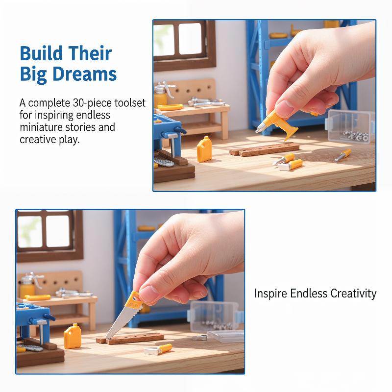 Ensemble d'outils miniatures p - Workshop Tools Toy avis et prix